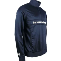 The Indian Maharadja  Poly Terry Half Zip hockeytrui junior navy