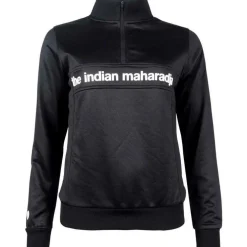 The Indian Maharadja Poly Terry Half Zip hockeytrui dames black