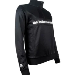 The Indian Maharadja Poly Terry Half Zip hockeytrui dames black