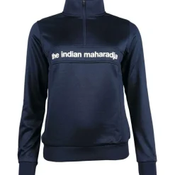 The Indian Maharadja Poly Terry Half Zip hockeytrui dames navy