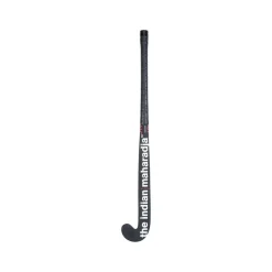 The Indian Maharadja  Red Mid Bow zaalhockeystick junior mulberry wood black white red