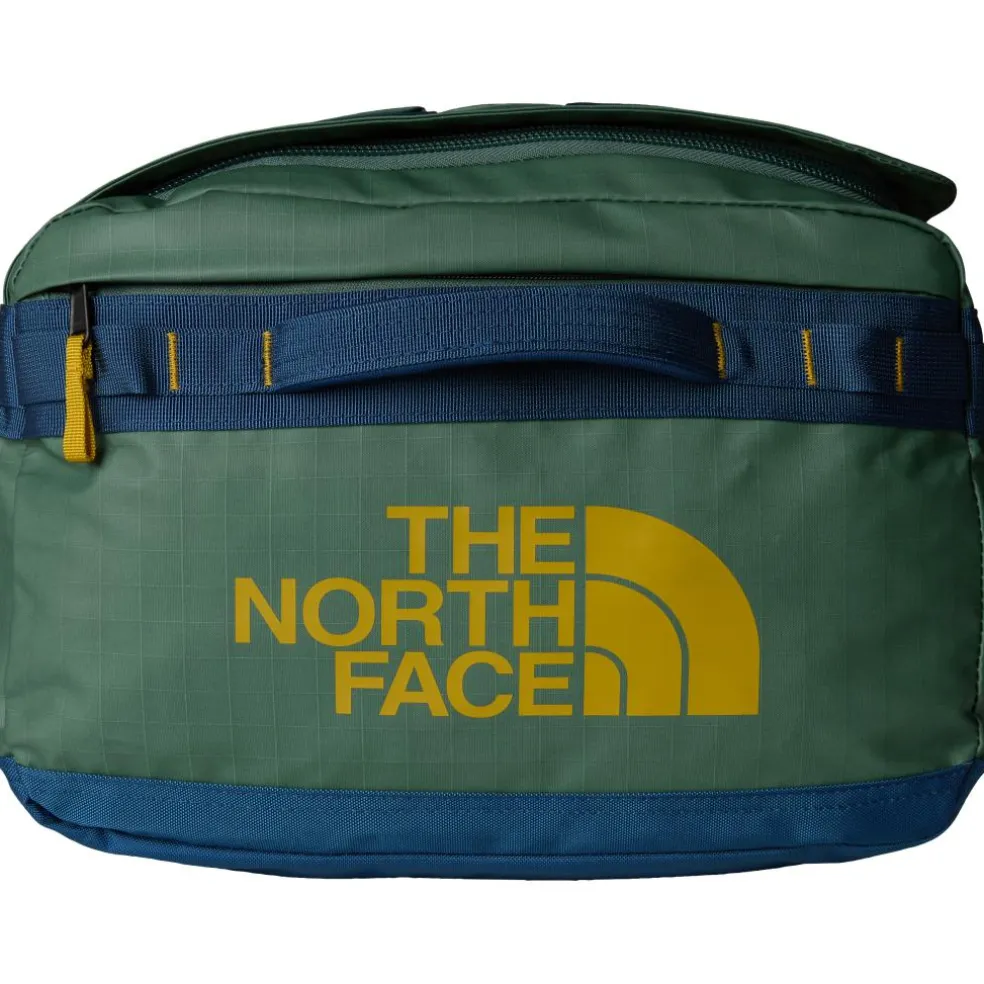 The North Face Base Camp Voyager reistas 62 liter duck green shady blue