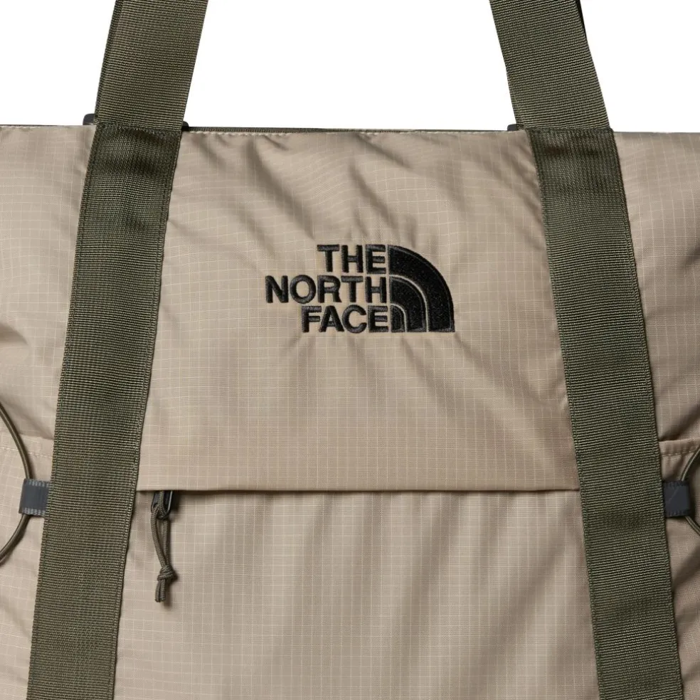 The North Face Borealis 16 inch schoudertas mushroom grey