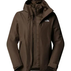 The North Face Carto Mono Triclimate 3-in-1 outdoor jack dames smokey brown