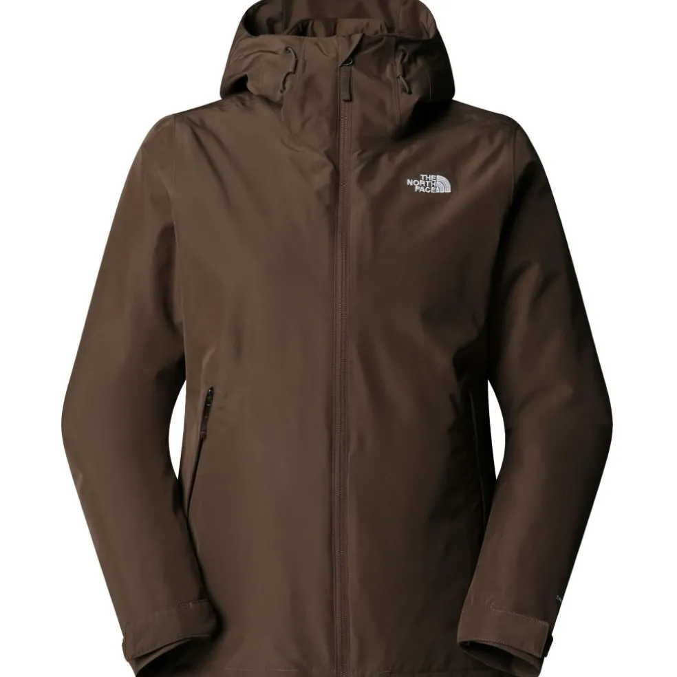 The North Face Carto Mono Triclimate 3-in-1 outdoor jack dames smokey brown