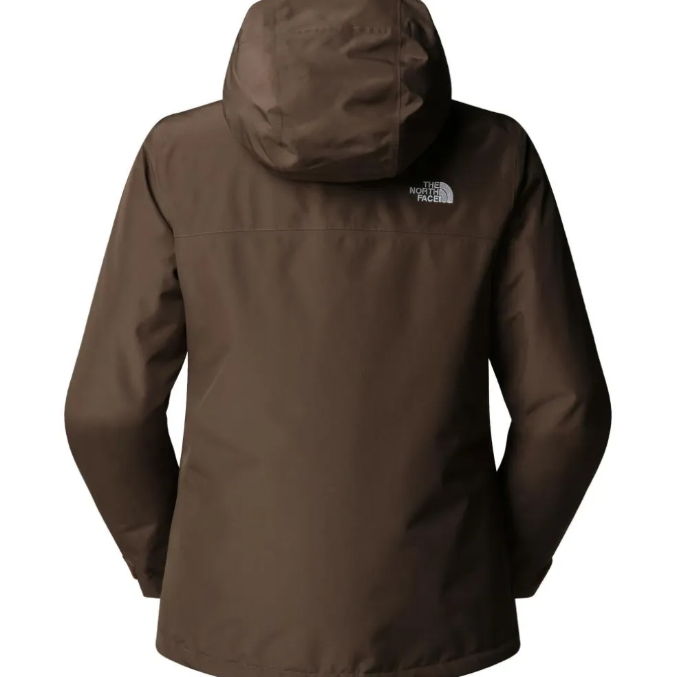 The North Face Carto Mono Triclimate 3-in-1 outdoor jack dames smokey brown