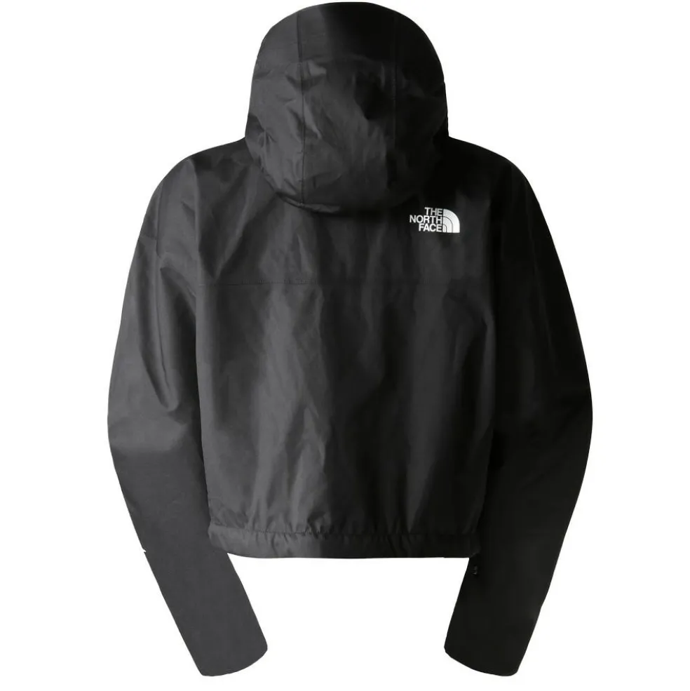 The North Face Cropped Quest outdoor jack dames TNF black