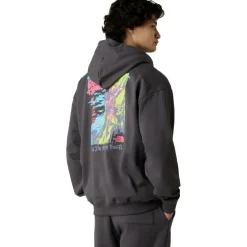 The North Face  Expedition Celebration Oversized hoodie anthracite grey