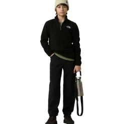 The North Face  Glacier 1/4 zip trui junior TNF black