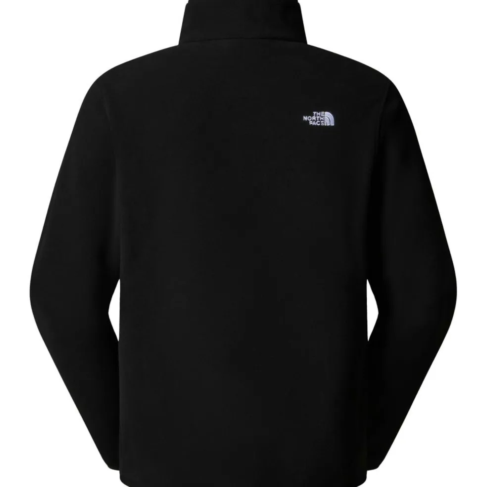 The North Face Glacier fleece 1/4 Zip trui heren TNF black