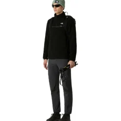 The North Face Glacier fleece 1/4 Zip trui heren TNF black