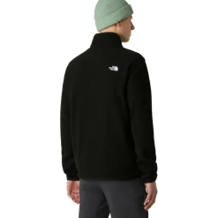 The North Face Glacier fleece 1/4 Zip trui heren TNF black