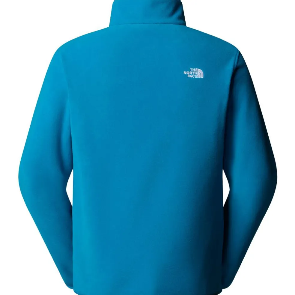 The North Face Glacier Fleece 1/4 Zip trui heren dusk blue