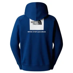 The North Face  NSE Box Raglan hoodie heren estate blue white