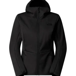 The North Face Quest Highloft softshell jas dames TNF black heather