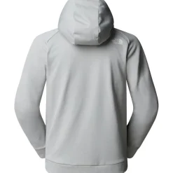 The North Face  Reaxion fleece vest heren high rise grey light heather TNF black