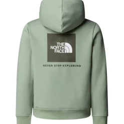 The North Face  Redbox hoodie junior slate moss new taupe green