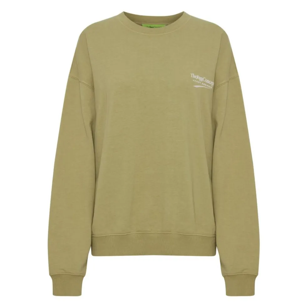 TheJoggConcept Rubi sweater heren split pea