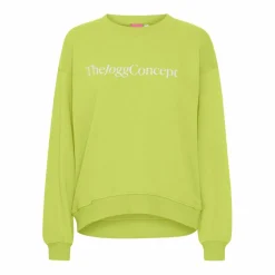 TheJoggConcept Safine sweater dames lime punch