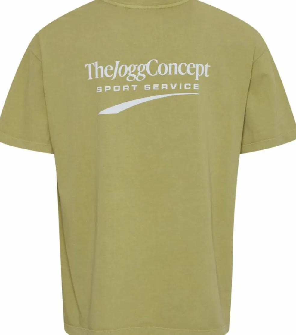 TheJoggConcept Sasa shirt heren split pea