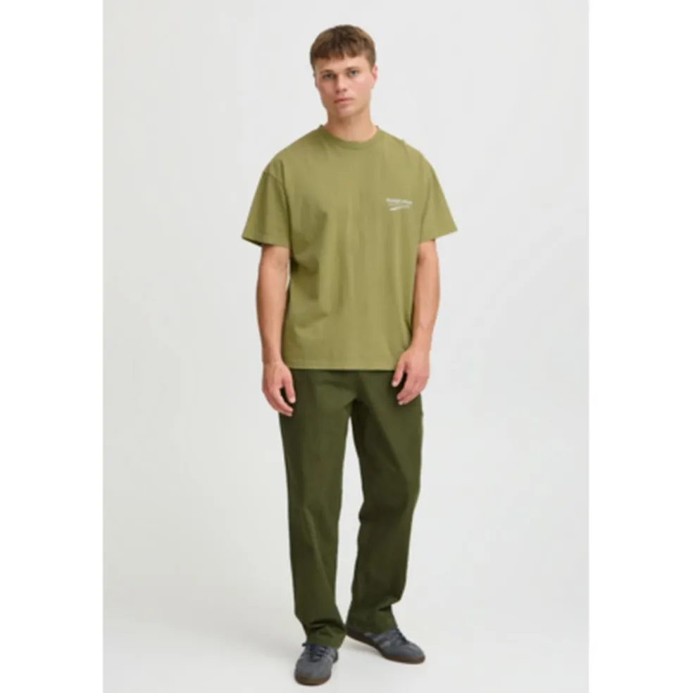 TheJoggConcept Sasa shirt heren split pea