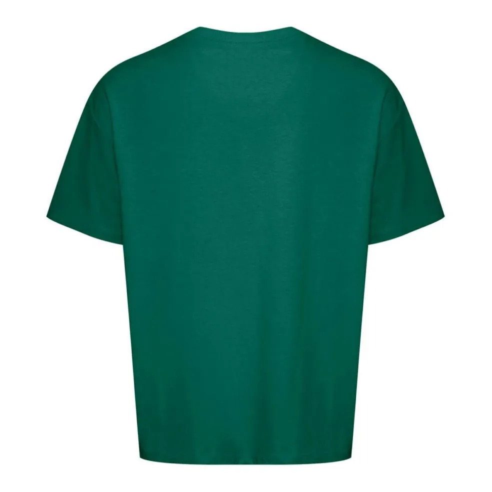 TheJoggConcept Silas Logo shirt heren evergreen