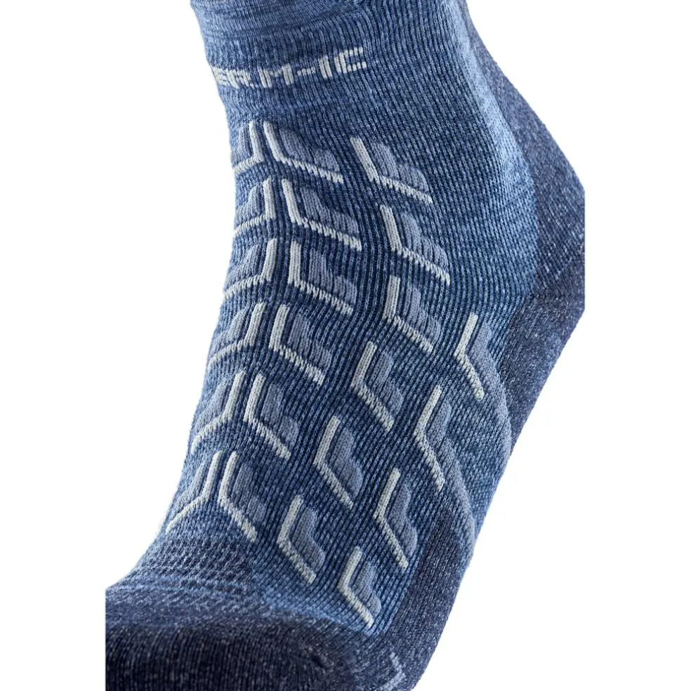 Therm-ic Trekking Cool Ankle wandelsokken dames blue white