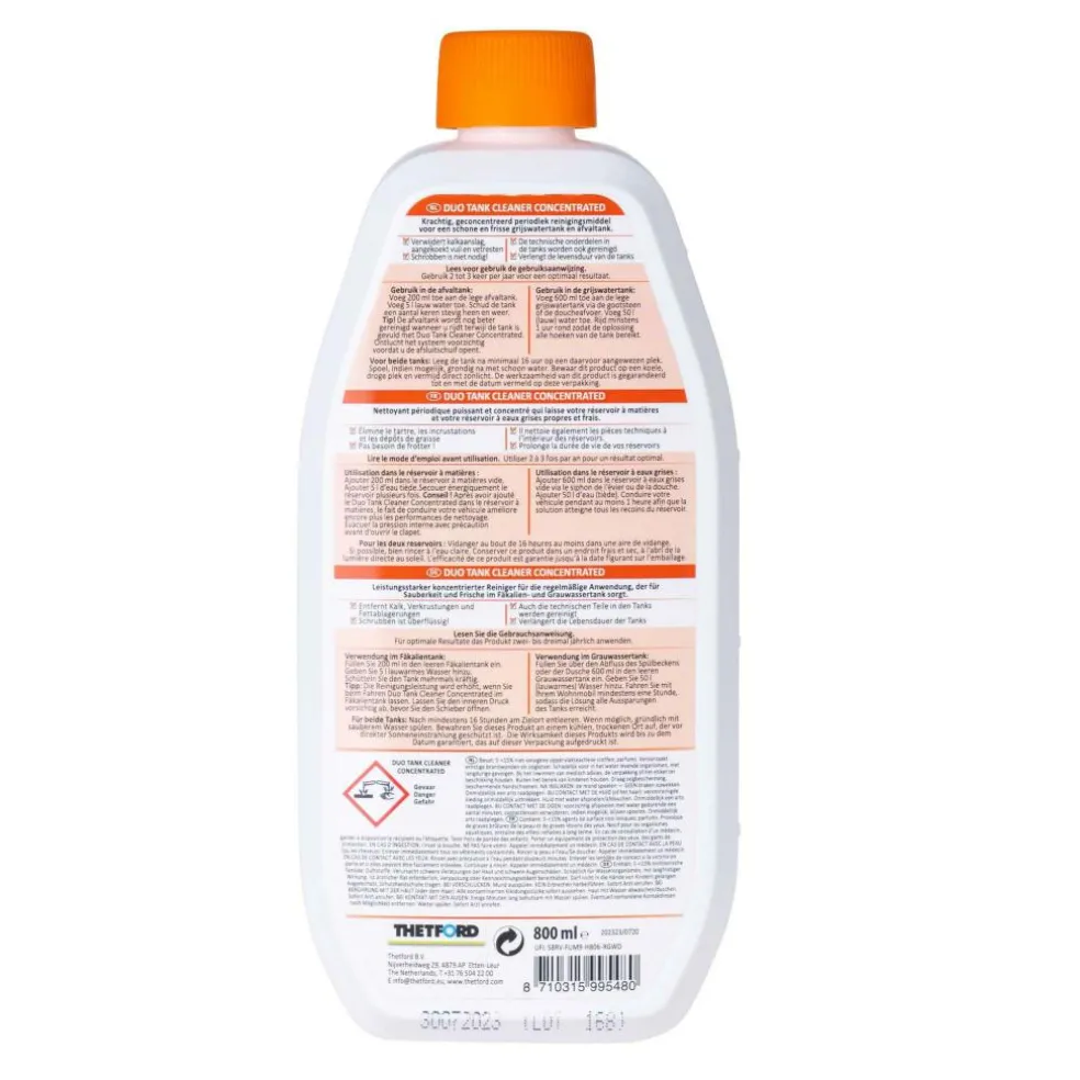 Thetford Duo Tank Cleaner Concentrated 800 ml