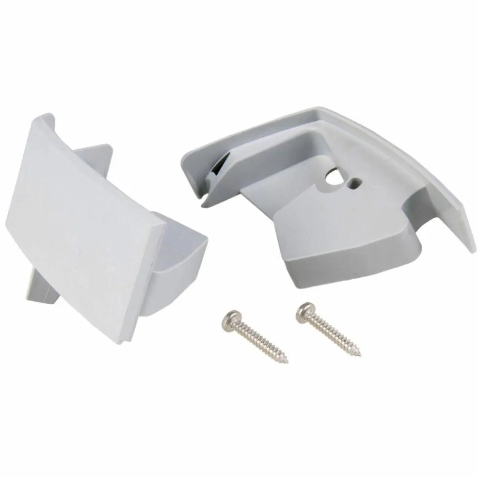 Thule 5200 eindkappen voorlat links en rechts anodised