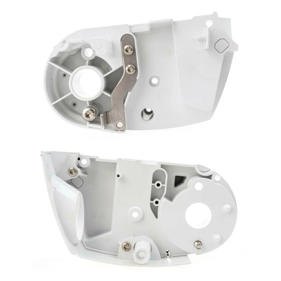 Thule 5200 eindplaat met draaimechanisme links white