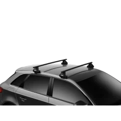 Thule SquareBar Evo 135 dakdragerstang black per 2 stuks