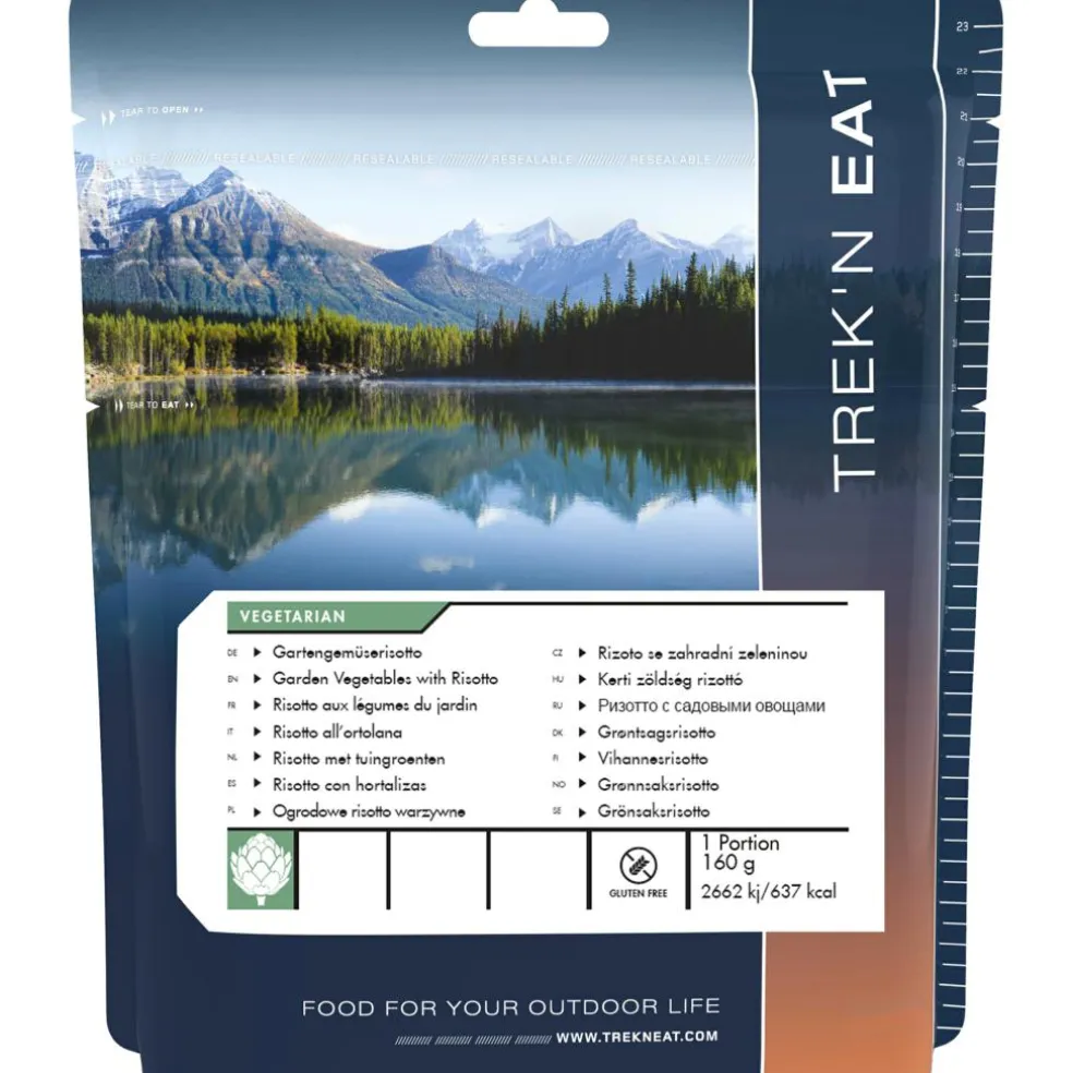 Trek 'n Eat Garden Vegetables with Risotto