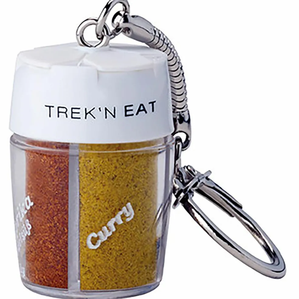Trek 'n Eat Seasonings Dispenser keyring 4 parts