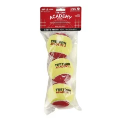 Tretorn Academy Stage 3 tennisballen 3-pack rood geel