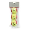 Tretorn Academy tennisballen 3-pack rood geel