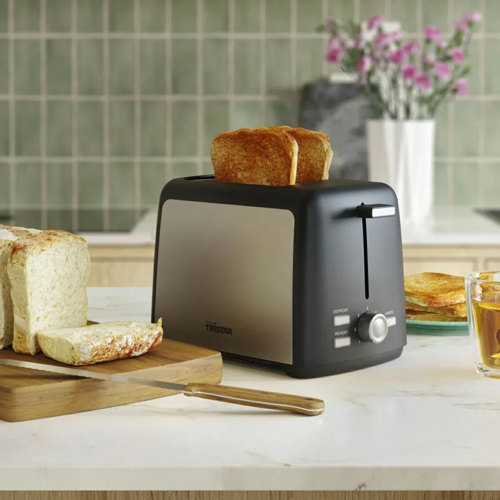 Tristar BR-1058 broodrooster black silver