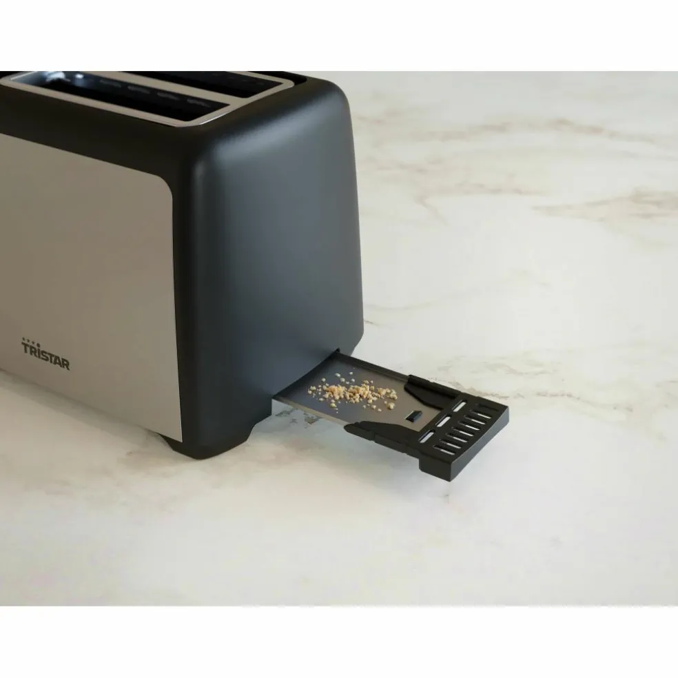 Tristar BR-1058 broodrooster black silver