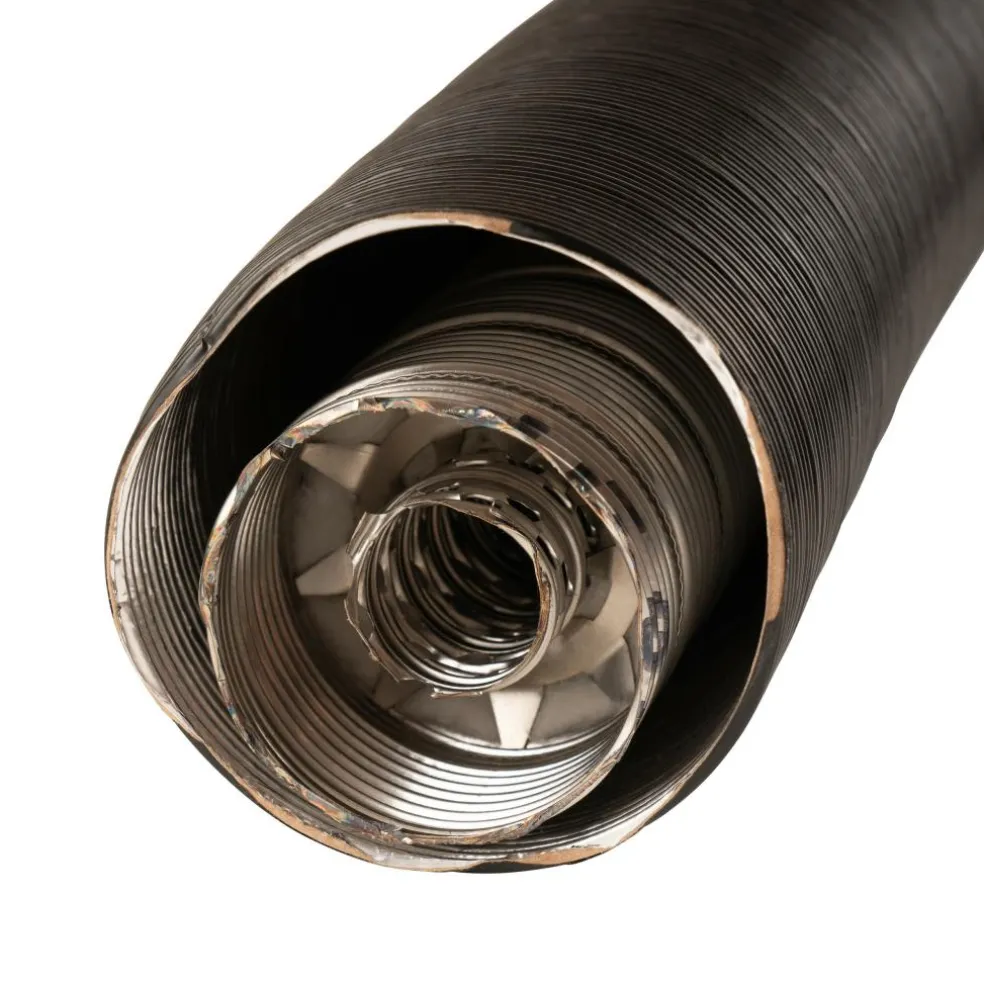 Truma Combi D buizenset 1 meter zwart