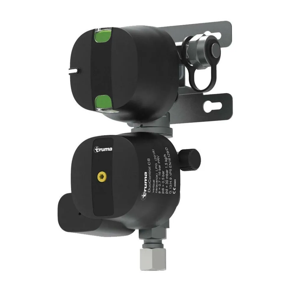 Truma DuoControl CS gasdrukregelaar verticaal