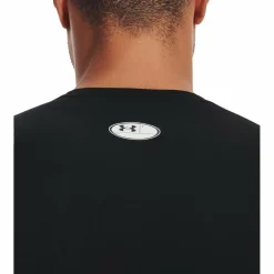 Under Armour  HeatGear LS shirt heren black white