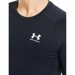 Under Armour HeatGear SS shirt heren black white