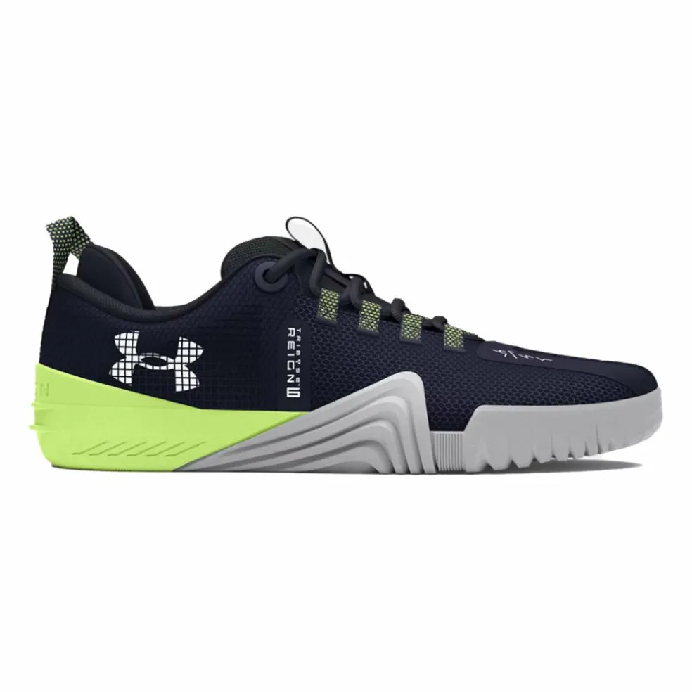 Under Armour Reign 6 fitness schoenen heren midnight navy morph green