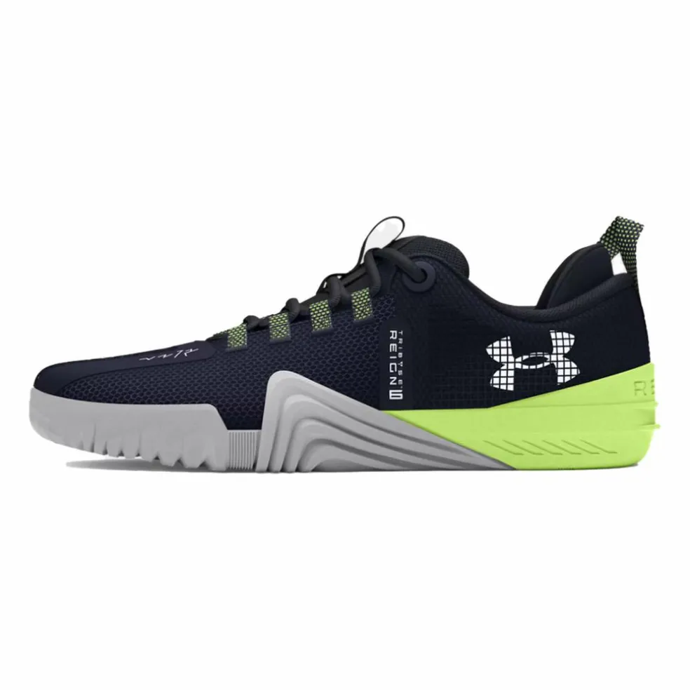 Under Armour Reign 6 fitness schoenen heren midnight navy morph green