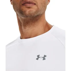 Under Armour  Tech 2.0 sportshirt heren white overcast grey