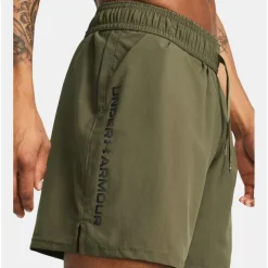 Under Armour  Tech Woven Wordmark short heren marine OD green black