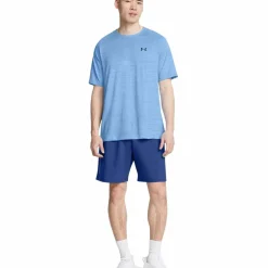 Under Armour Tech Woven Wordmark short heren tech blue horizon blue