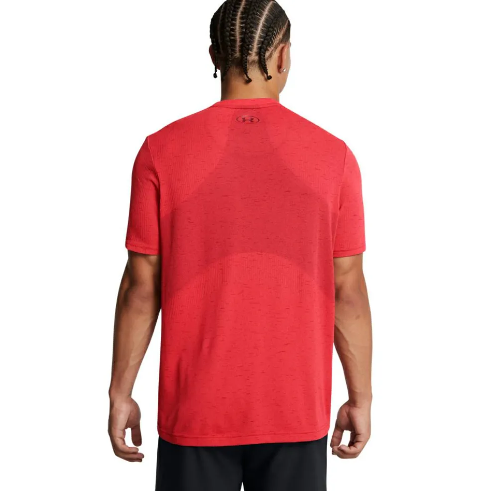 Under Armour Vanish Seamless shirt heren racer red cardinal