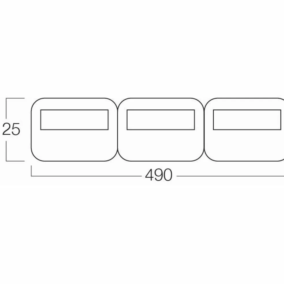 Vango AirBeam Windbreak windscherm 490 x 125 cm