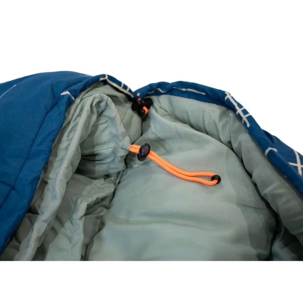 Vango Kanto 250 mummy slaapzak morrocan blue print