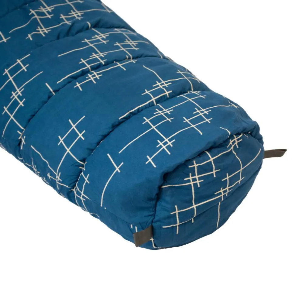 Vango Kanto 250 mummy slaapzak morrocan blue print